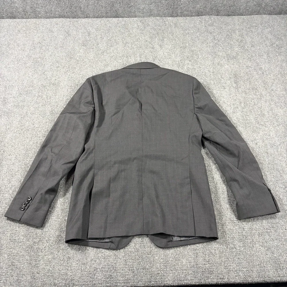 Bonobos Blazer Mens 38R Dark Gray Worsted Wool Blend Sports Coat Standard Fit